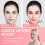 Face Slimming Strap Double Chin Reducer with Adjustable Breathable Elastic Fabric Green Wool 5