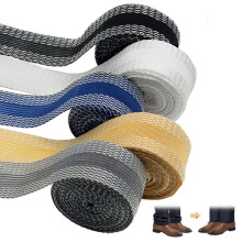 Double Sided Fabric Hem Tape 5 Rolls 5M x 25mm No Sew Adhesive for Pants Curtains Dresses