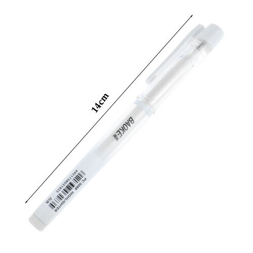 4 τεμάχια λευκά στυλό gel, λευκό στυλό 1,0 mm, λευκό στυλό highlighter για τέχνη, λευκό στυλό 1