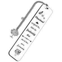 Lesezeichen Metall,Manchmal Vergisst Du Dass Du Großartig Bist Lesezeichen Geschenke,Inspirierende Geschenke,Lesezeichen personalisiert,Ruhestand