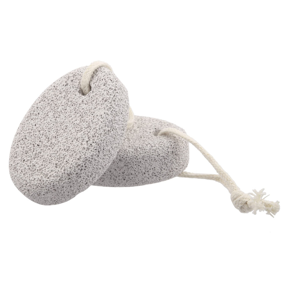 Pumice Stone for Feet and Foot File Set, Natural Exfoliating Scrubber for Callus and Dead Skin Removal