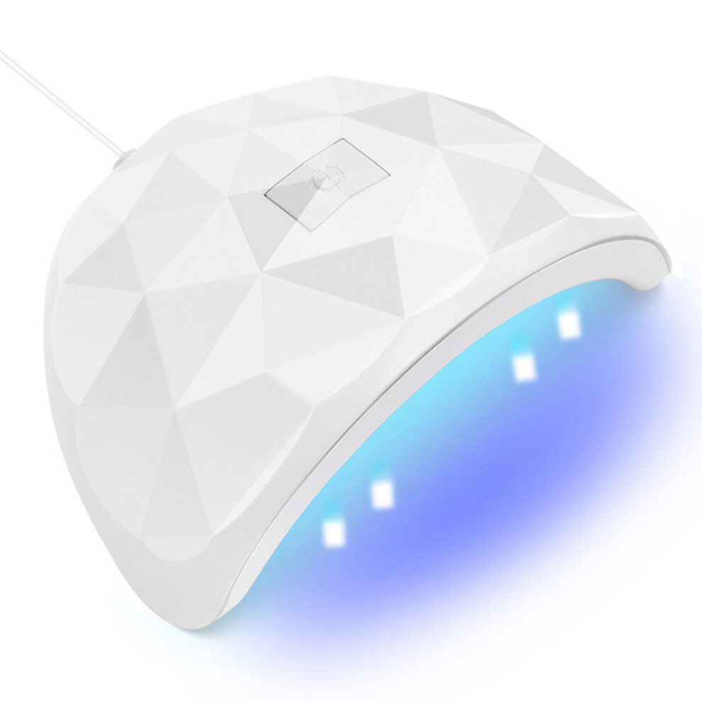 UV Nail Lamp, Gel Nail Lamp Nail Dryer Professional UV Nail Lamp for Gel Nails, Nail Polish Curing Gel LED Dryer With Automatic Sensor, LCD Display