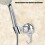 Suction Cup Shower Head Holder, ABS Plastic Material with High Temperature Resistance for Easy Install 4