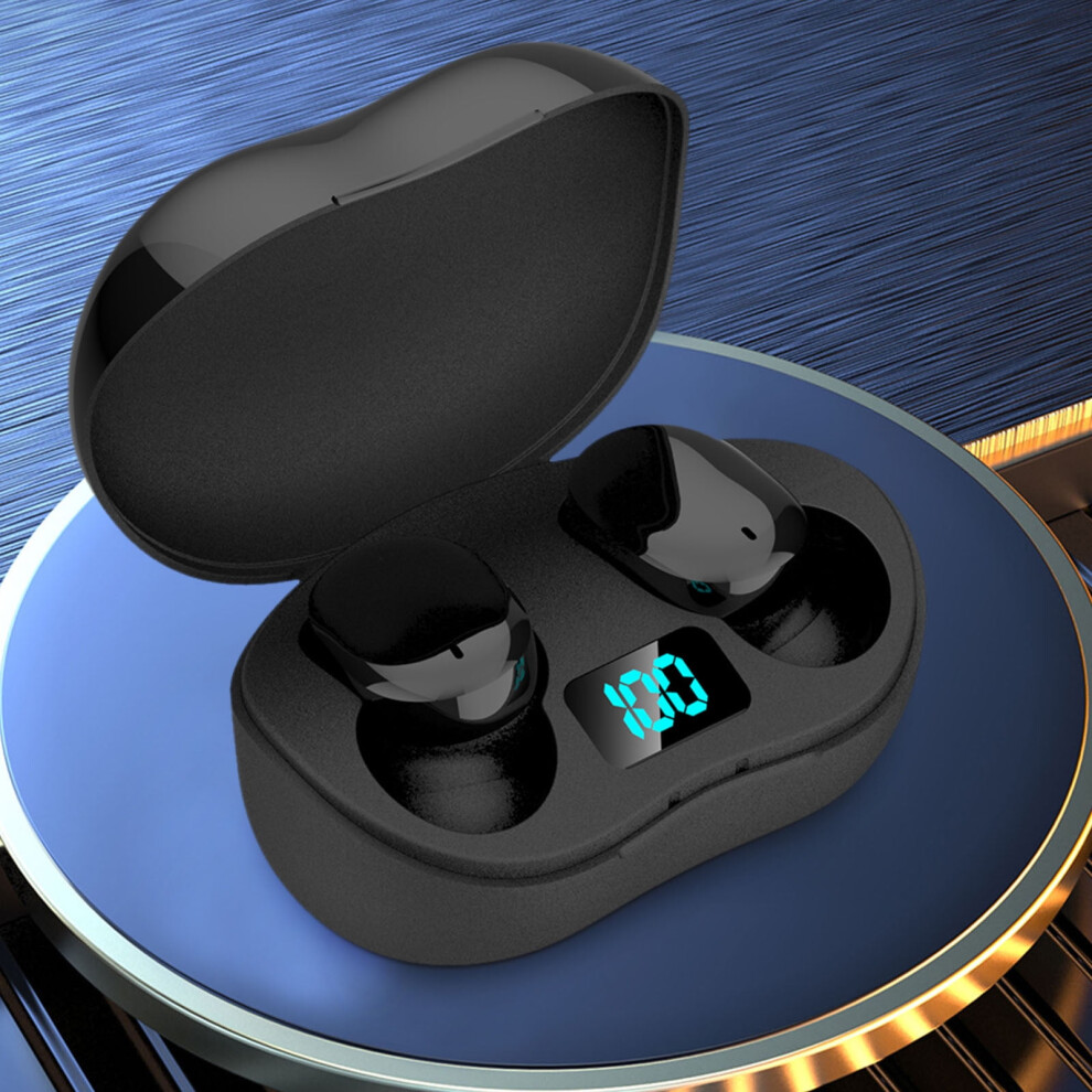 Eqwljwe 9D Hifi Sound Gaming Earbuds, Ipx4 Waterproof, Led Display, Touch-Control, Bluetooth 5.1 Wireless Headset 9422877264469