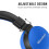 Ασύρματα Bluetooth & ενσύρματα ακουστικά Over-Ear με μικρόφωνο, 8 ώρες παιχνιδιού, 4