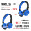 Ασύρματα Bluetooth & ενσύρματα ακουστικά Over-Ear με μικρόφωνο, 8 ώρες παιχνιδιού, 5