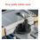 Χάρακας γωνίας για σύστημα περίφραξης με πριόνι ώθησης, ρυθμιζόμενο μετρητή 3
