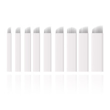 50pcs Disposable Microblading Blades Needles Set U Shape and CF Pins for Eyebrow Tattoo