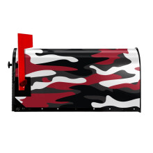 Ba-Pe Magnetic Mailbox Cover Garden Yard Home Decor For Outside, Decorative Outdoor Post Letter Box Wrap Decor Mail Wraps, 25.5x21 In