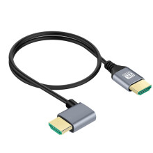 ckepdyeh HDTV 2.1 8K Elbow Multi-Function -Compatible Interface HD Portable Line Display Computer Set-Top Box TV Cable,D