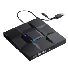 jixopn Optical Disk Drive USB3.0 Type-C CD Reader Rewriter DVD/CD-RW for Desktop Tablet