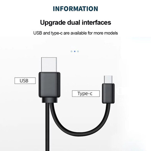 jixopn Optical Disk Drive USB3.0 Type-C CD Reader Rewriter DVD/CD-RW for Desktop Tablet 2