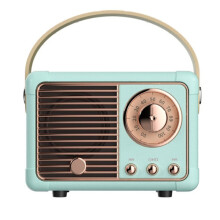 Głośnik Bluetooth w stylu retro, zabytkowe radio FM w klasycznym stylu, duża głośność, połączenie bezprzewodowe Bluetooth 5.0, obsługa