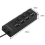 Hub splitter USB 2x4 porte USB 2.0 con LED e 4 interruttori ON/OFF per tablet, laptop, computer e notebook. 3