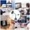 Webcam USB ad alta definizione Webcam4Led con microfono per desktop, compatibile con Skype, computer, PC e laptop. 8