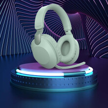 Cuffie wireless Txmfgh con audio immersivo, bassi potenziati, batteria a lunga durata, Bluetooth 5.3 - Ideali per gaming, lavoro e telecomunicazioni.