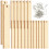 Kit DIY ZONHEBIN para Brincos de Madeira Inacabada com Ganchos 1