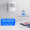 Φορτιστής USB QC3.0 25W Γρήγορος USB C για Smartphones Κεφαλή φόρτισης διπλής θύρας USB + τύπου C 4
