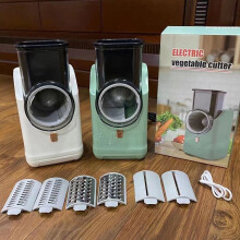 Tritatutto elettrico multifunzione Kitchen Roller per verdure, affettatrice per verdure, affettatrice per patate e ravanelli, grattugia.