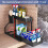 Sliding 2-Tier Under Sink Organizer - Pull Out Drawer Rack for Kitchen & Bathroom Storage, Black 1
