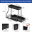 Sliding 2-Tier Under Sink Organizer - Pull Out Drawer Rack for Kitchen & Bathroom Storage, Black 2