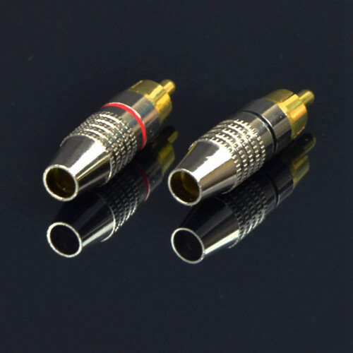 Speaker Cables to Plugs Adapter, 2-Channel (1 Foot) 1