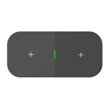 15W snelle draadloze oplader voor 2-in-1 apparaten: draadloze oplader, kabel en oplader