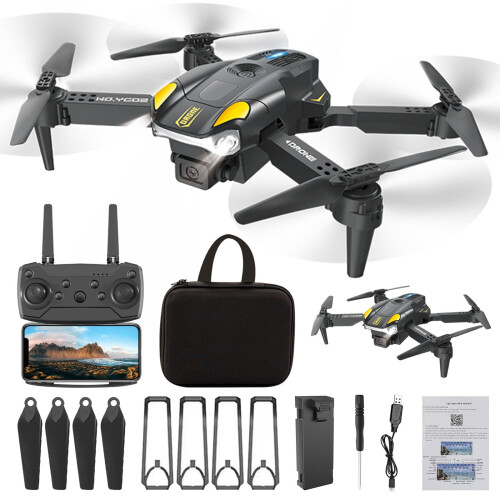 Drone με κάμερα FPV HD 1080P, διατήρηση ύψους, λειτουργία χωρίς κεφαλή, ρύθμιση ταχύτητας, 1
