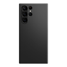 Yhteensopiva Samsung Galaxy S24 Ultra TPU -kuoren kanssa, musta