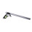 Adjustable Sliding Combination Square Ruler Level Measuring Tool 300mm (12") 2