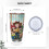 Ποτήρι Toy Story 20oz, Κούπα ταξιδιού καφέ από ανοξείδωτο ατσάλι με μόνωση κενού, Κούπα 4