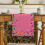 Sm: )e Happy Birthday Polka Dot Pink Table Runner 13x60Inch 2