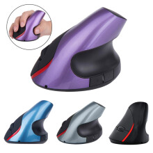 Lifetechs 2.4GHz 5 Buttons Rechargeable Battery Wireless Ergonomic Vertical Optical Mouse