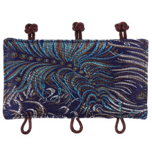 Vintage Japanese Style Kettle Handle Grip Heat-Resistant Pot Holder Sleeve Blue