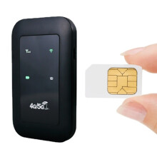 Hotspot WiFi soghluaiste le haghaidh cárta SIM4G LTE150Mbps120