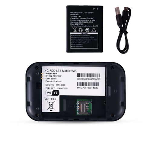 Κινητό WiFi hotspot για κάρτα SIM 4G LTE 150Mbps 120 1