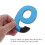 10 Pcs Black Mailbox Mailboxes for outside Door Number House 4