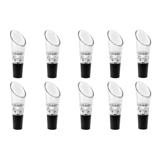 10Pack Αεριστήρας Κρασιού, Στόμιο, Πώμα Μπουκάλι, Στόμιο Καράφας, Αερισμός, Γρήγορο