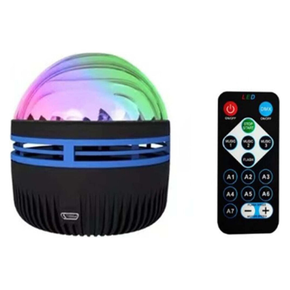 Fnyoxu USB Projection Light Holiday Night Light Intelligent Voice Controlled Mini Rotating Night Light