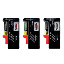 3PCS y Tester Checker Universal y Tester Monitor for AA AAA CD 9V 1.5V Button Cell ies,Household