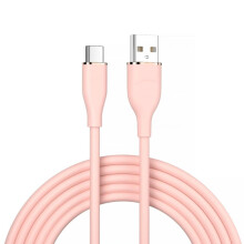 Cábla Sonraí Silicone Leachtach Cineál-C66W Muirearú Thapa, comhoiriúnach le Samsung, comhoiriúnach le iPhone & Prótacail Eile