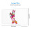 Daisy Duck Mouse Pad Gaming Mouse Pad Μεγάλο Mouse Pad Αντιολισθητικό Λαστιχένιο Mouse Pad Για Εργασία και 3