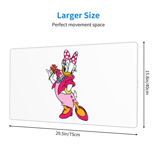 Daisy Duck Mouse Pad Gaming Mouse Pad Μεγάλο Mouse Pad Αντιολισθητικό Λαστιχένιο Mouse Pad Για Εργασία και 2