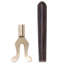 Teekessel, Teekesseldeckel, Gabel, Teehauszubehör, Zubehör für die Teezeremonie, Teekannengabel mit Holzgriff, Teezange, Eisen