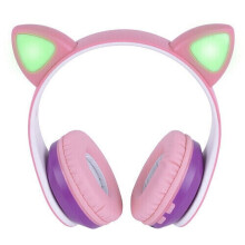 Casque Bluetooth pour enfants Singing Machine SMK302PP rose [Nouveau]