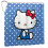 Hello Kitty Αδιάβροχες πλενόμενες υφασμάτινες κουρτίνες μπάνιου με 12 γάντζους, 72" Π x 72" 2