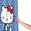 Hello Kitty Αδιάβροχες πλενόμενες υφασμάτινες κουρτίνες μπάνιου με 12 γάντζους, 72" Π x 72" 4