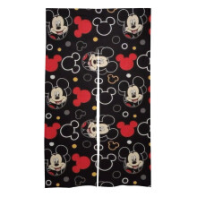 Mickey egér ajtófüggöny, 34x57 hüvelykes sötétítő ajtófüggöny gobelin, adatvédelmi szobaelválasztó függöny otthoni hálószobába,