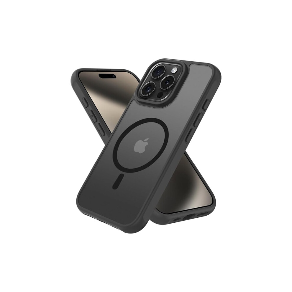 Compatible With Iphone 16 Pro Matt Magsafe Cover Compatible With Iphone 13/14 Black 9164030319509