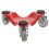 Μεταφορική καρότσα επίπλων Metal3Wheel Χωρητικότητα φορτίου για μεταφορική καρότσα 3
